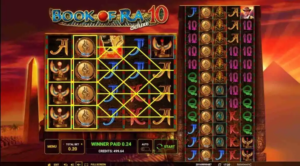 book of ra 10 deluxe win