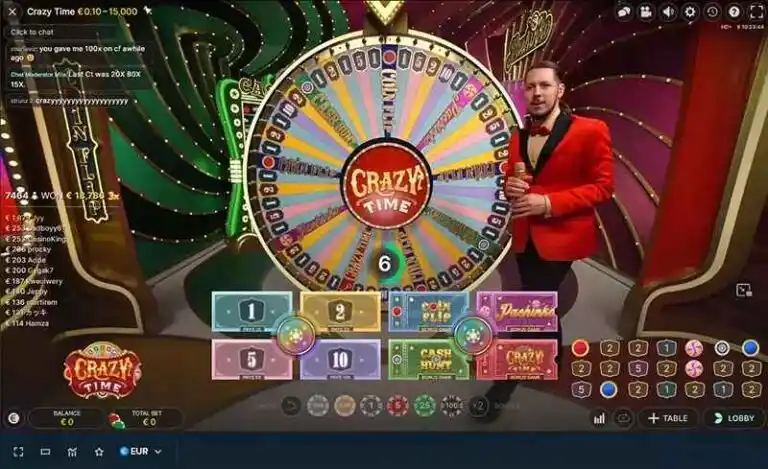 crazy time slot