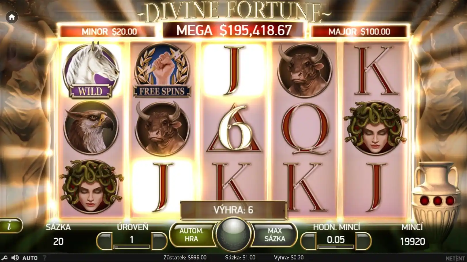 divine fortune wild