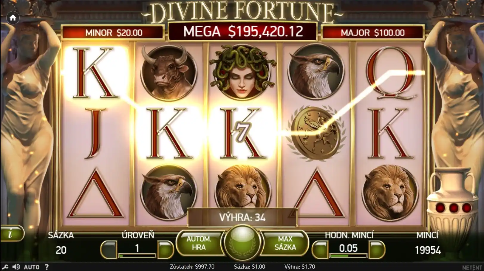 divine fortune win