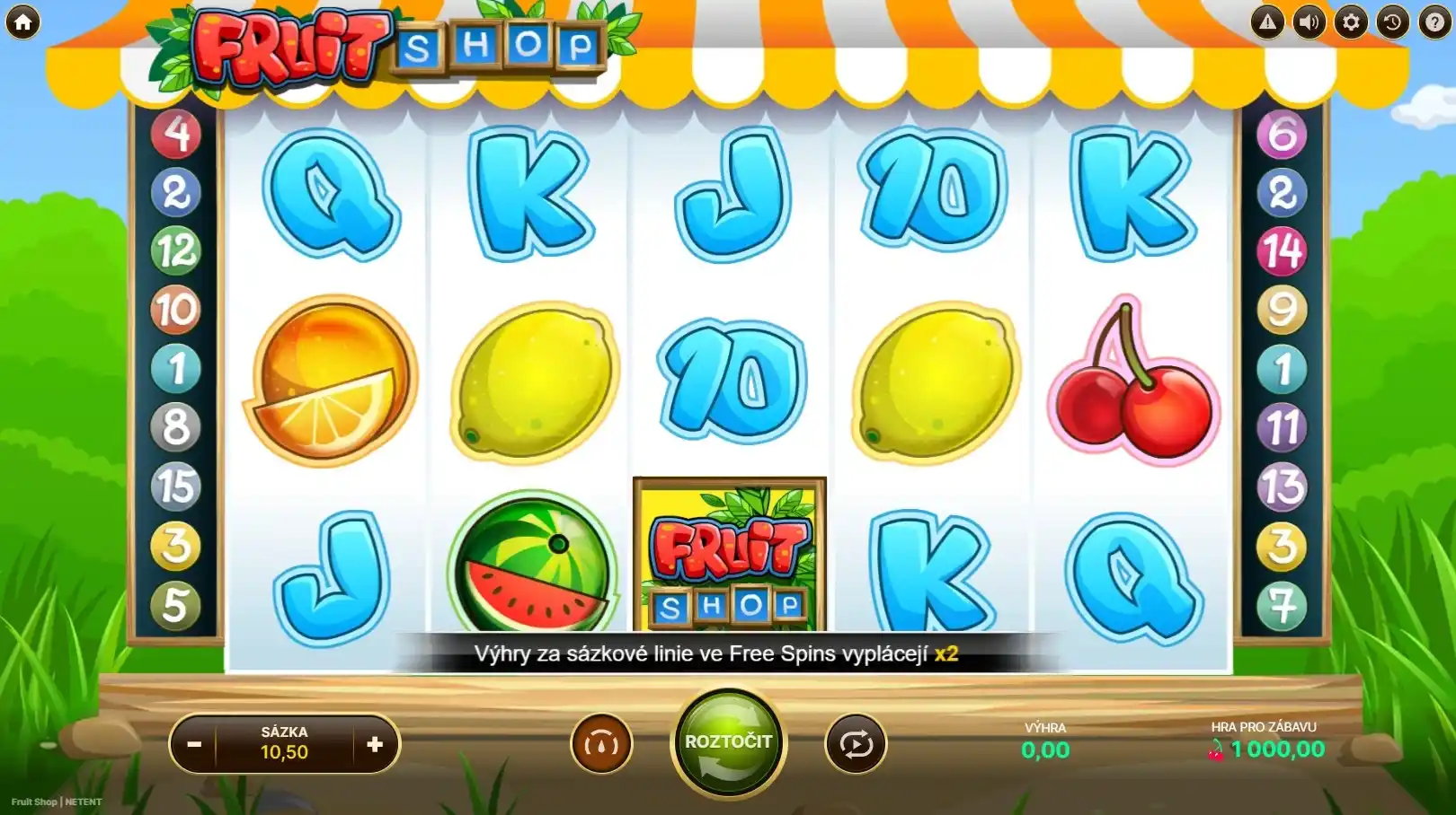 fruit shop slot