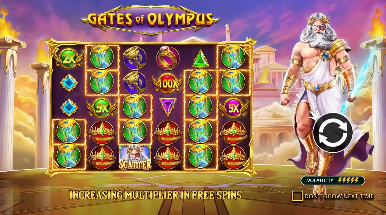 gates of olympus intro