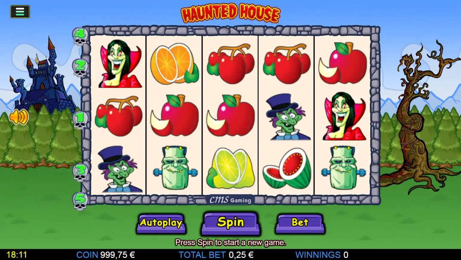haunted house main page