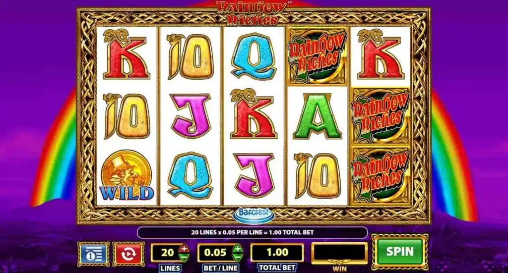 rainbow riches main page