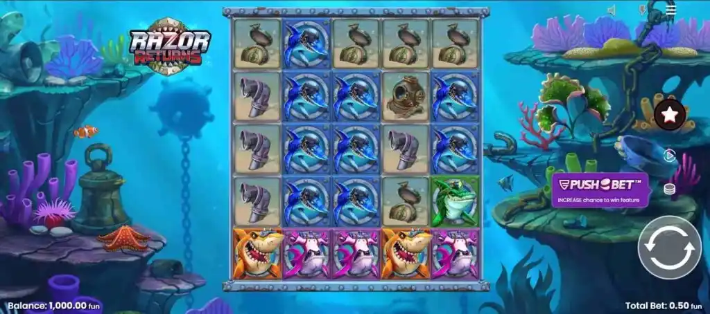 razor returns slot