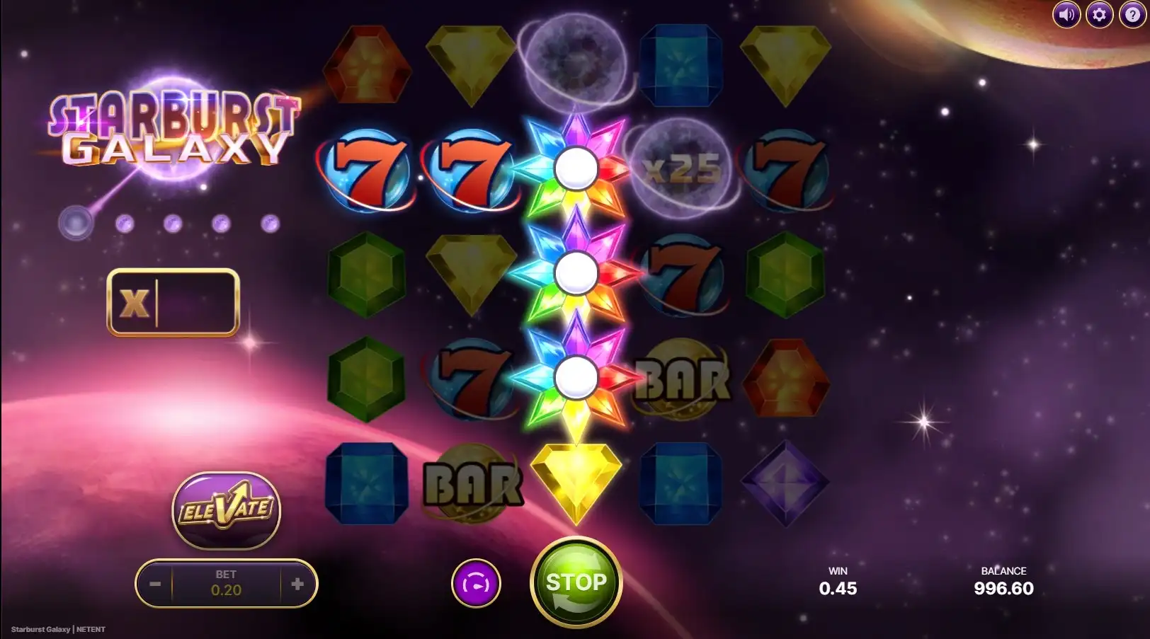 starburst galaxy symbol