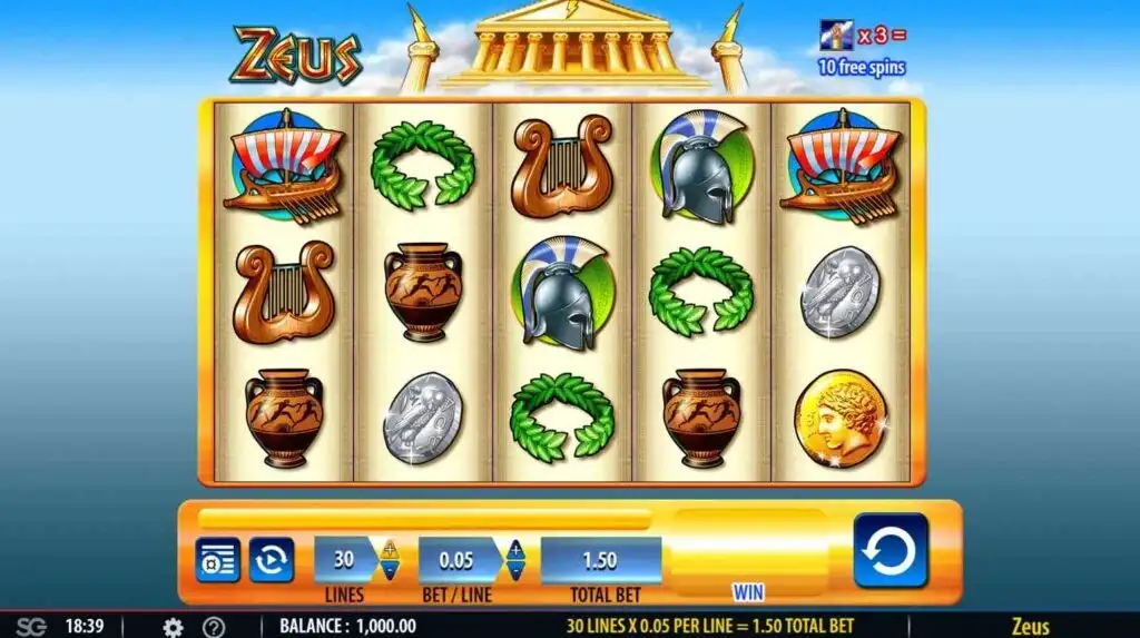 zeus slot